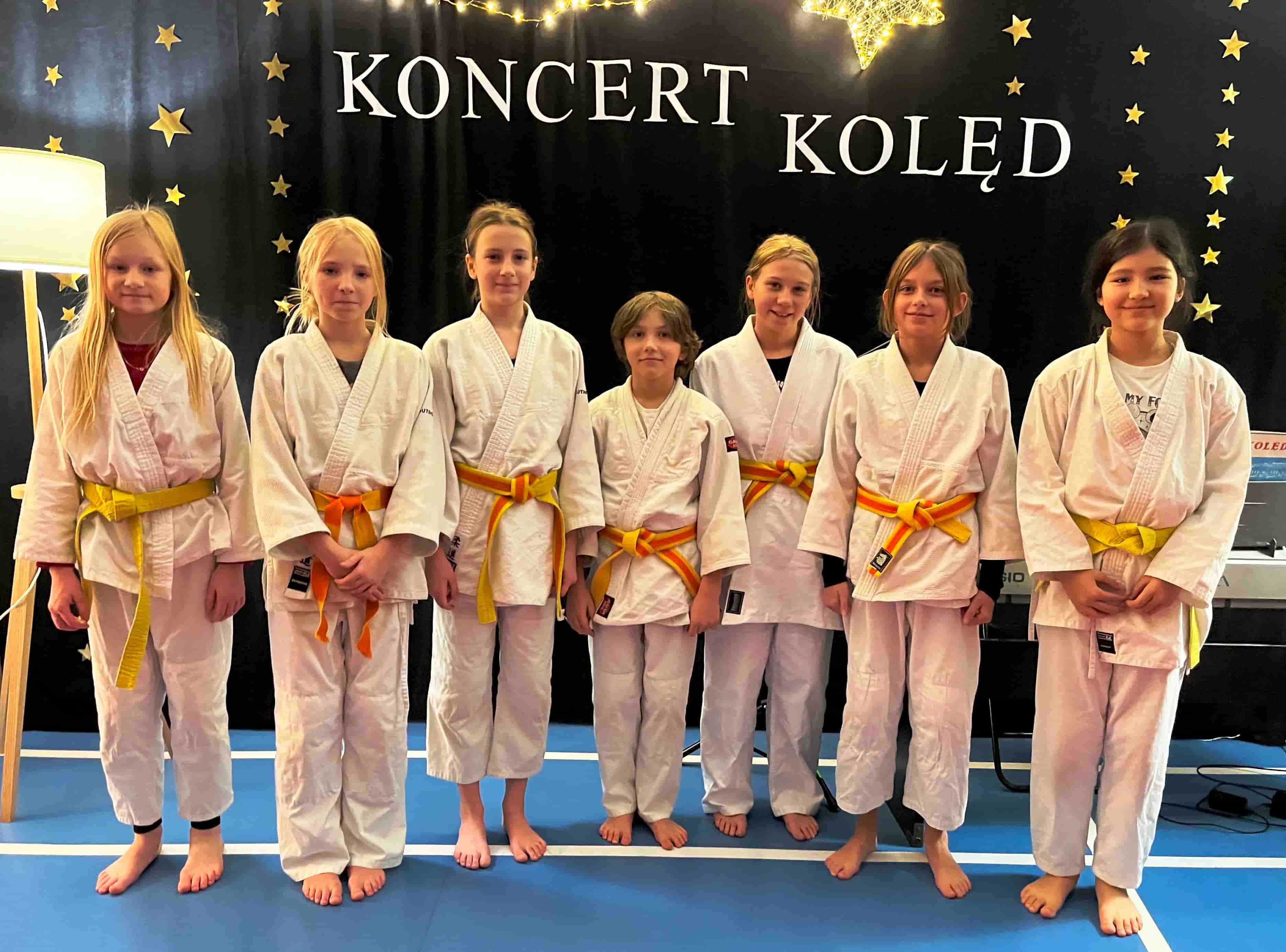 Pokaz judo w Naszej Szkole "KONCERT KOLĘD"